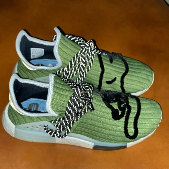 adidas gazelle silver green womens Adidas NMD Hu Pharrell X Billionaire Boys Club Multi-Color